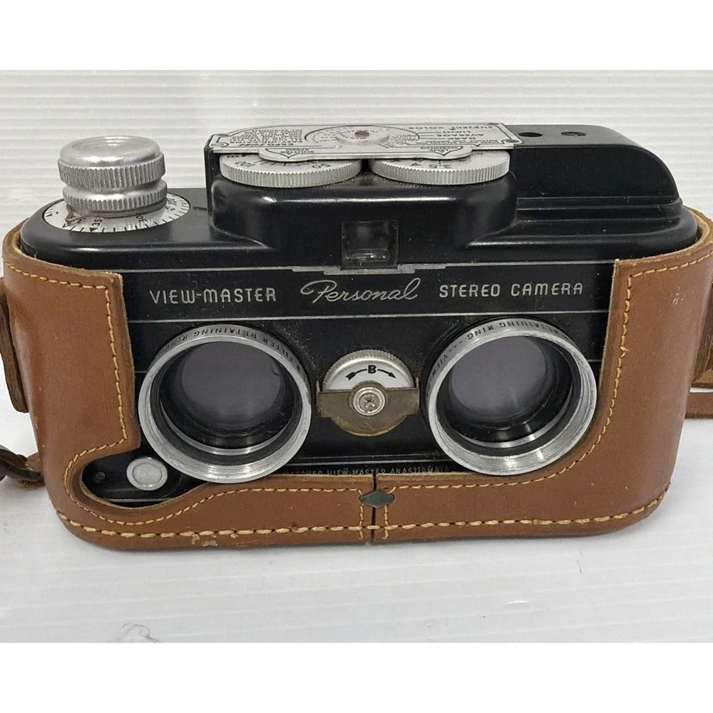 Vintage Sawyer's Stereo View-Master Personal Stereo Camera w/ 25mm F3.5 Lenses